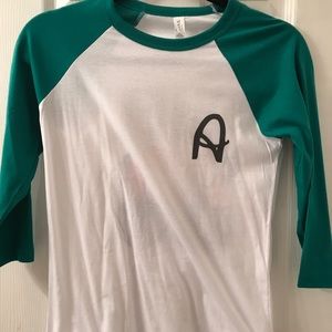 Small shop Ariel Baseball Tee